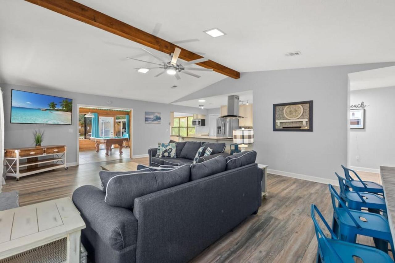 The Flip Flop Stop - Private Heated Pool, Pool House, Backyard Oasis And Game Room Panama City Beach Exterior photo