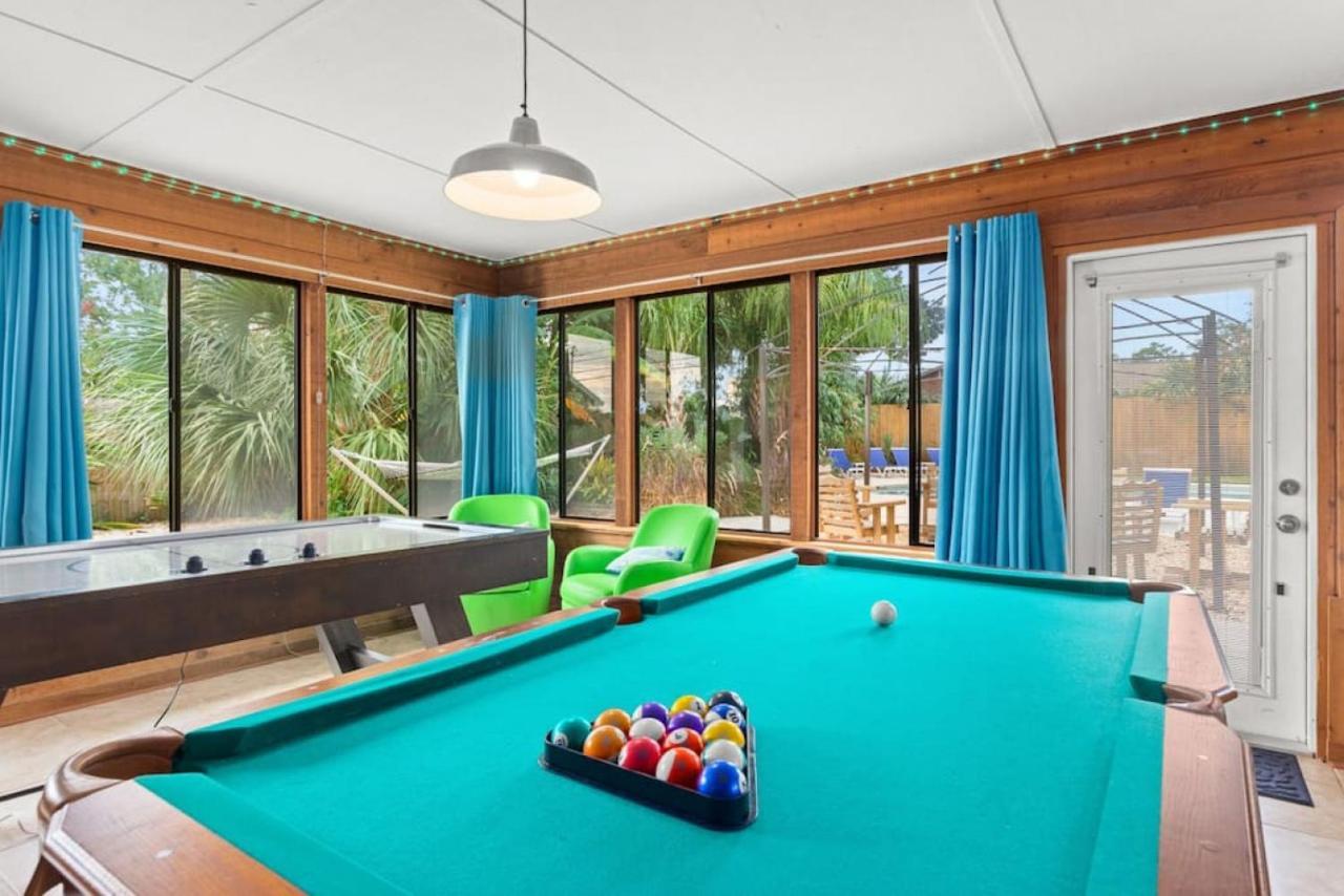 The Flip Flop Stop - Private Heated Pool, Pool House, Backyard Oasis And Game Room Panama City Beach Exterior photo