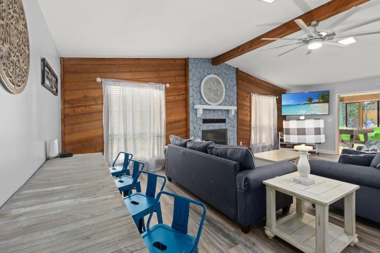 The Flip Flop Stop - Private Heated Pool, Pool House, Backyard Oasis And Game Room Panama City Beach Exterior photo
