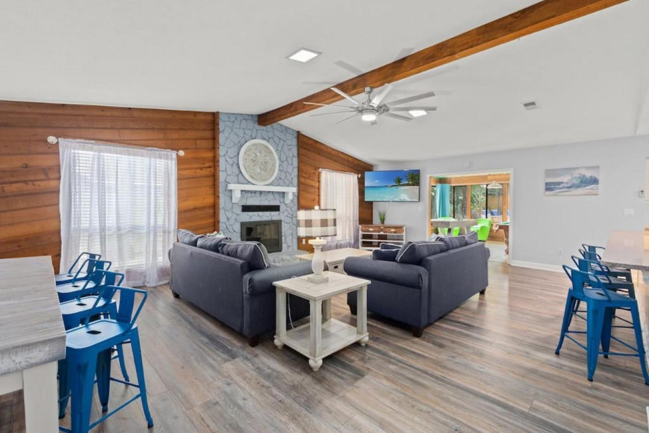 The Flip Flop Stop - Private Heated Pool, Pool House, Backyard Oasis And Game Room Panama City Beach Exterior photo