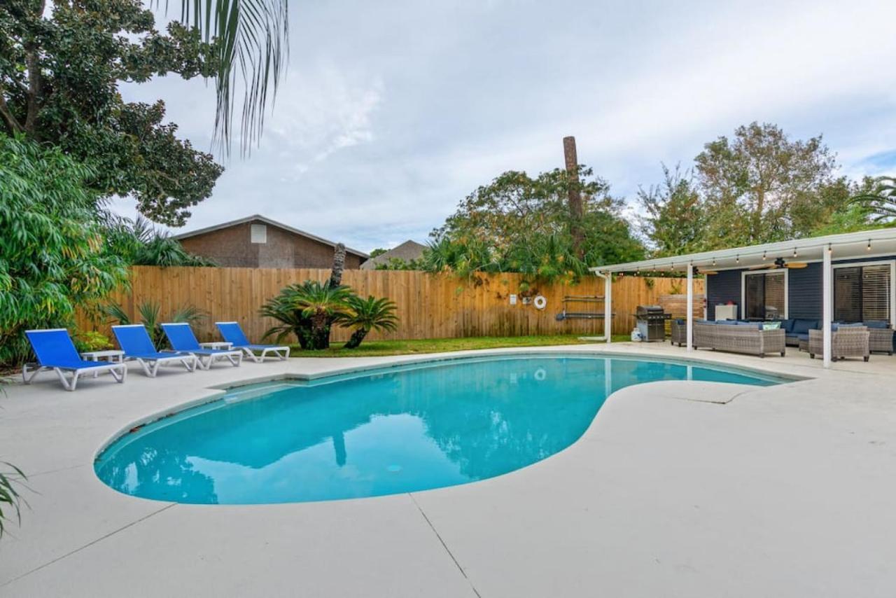 The Flip Flop Stop - Private Heated Pool, Pool House, Backyard Oasis And Game Room Panama City Beach Exterior photo
